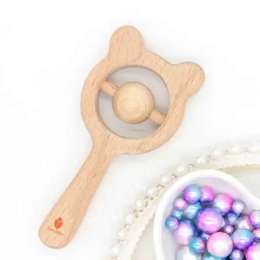 Baby Bear Teething Rattle