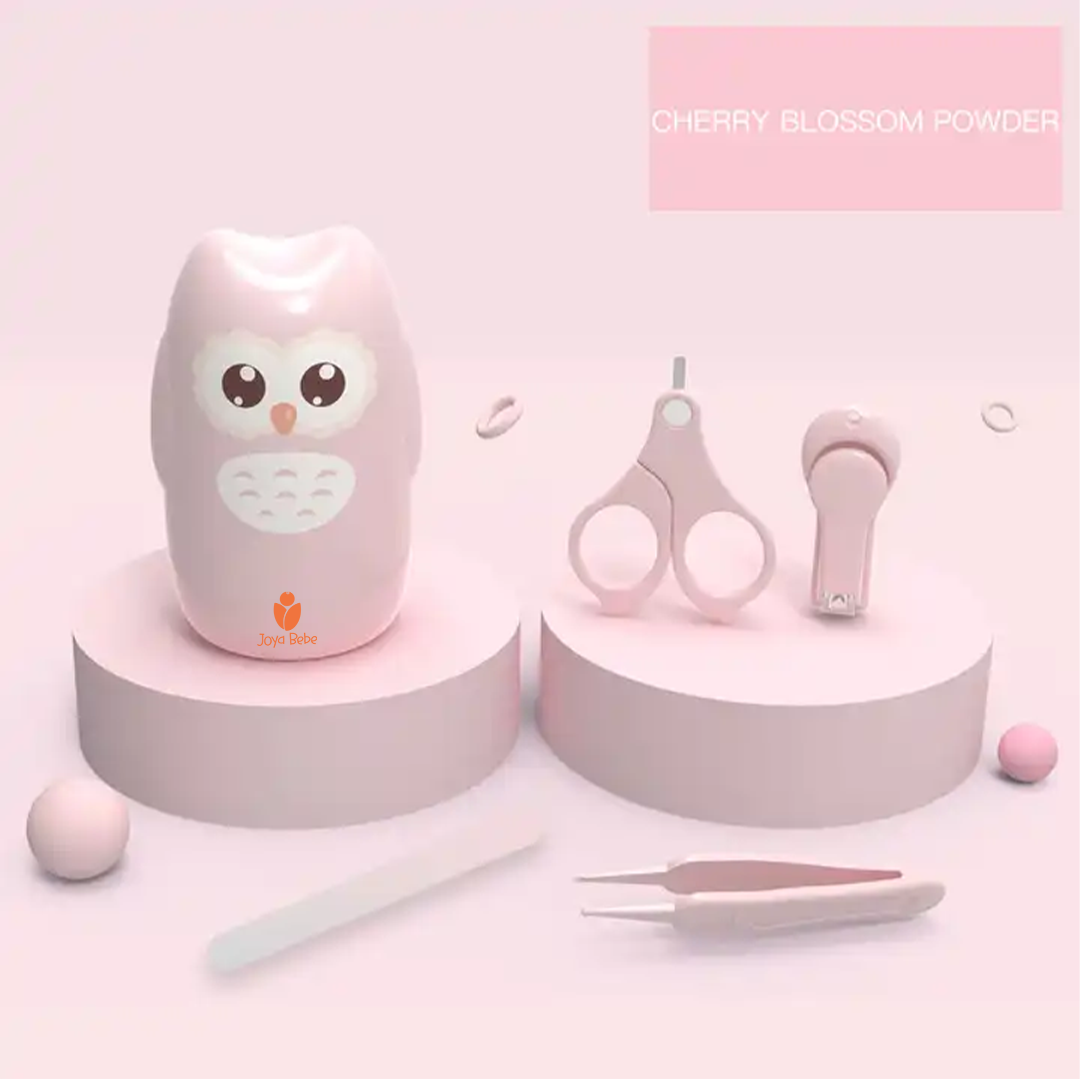 Sweet Owl-Shaped Baby Nail Care Kit