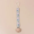 Lace Teether Toy Holder with Wood Clip